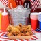 Patriotic Paper Food Tray Red Blue White Stars Stripes Paper Food Boats 4th of July Party Favors
